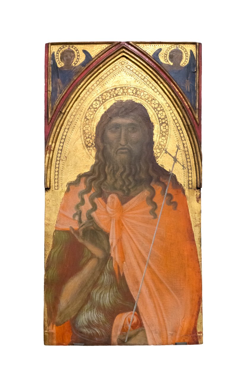 Pyhä Johannes Kastaja, n. 1329 od Pietro Lorenzetti