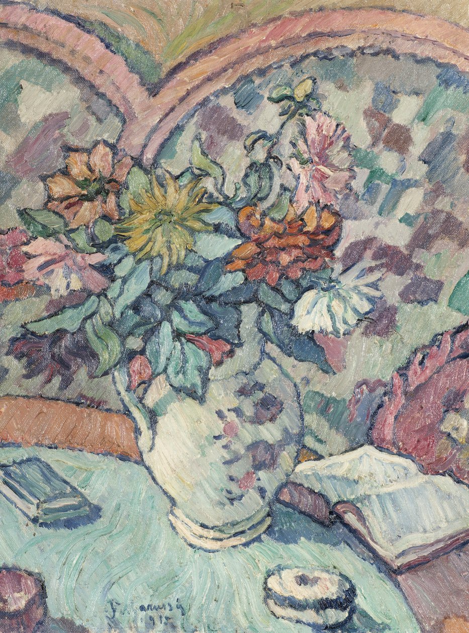 Květiny, 1915 od Pietro Marussig