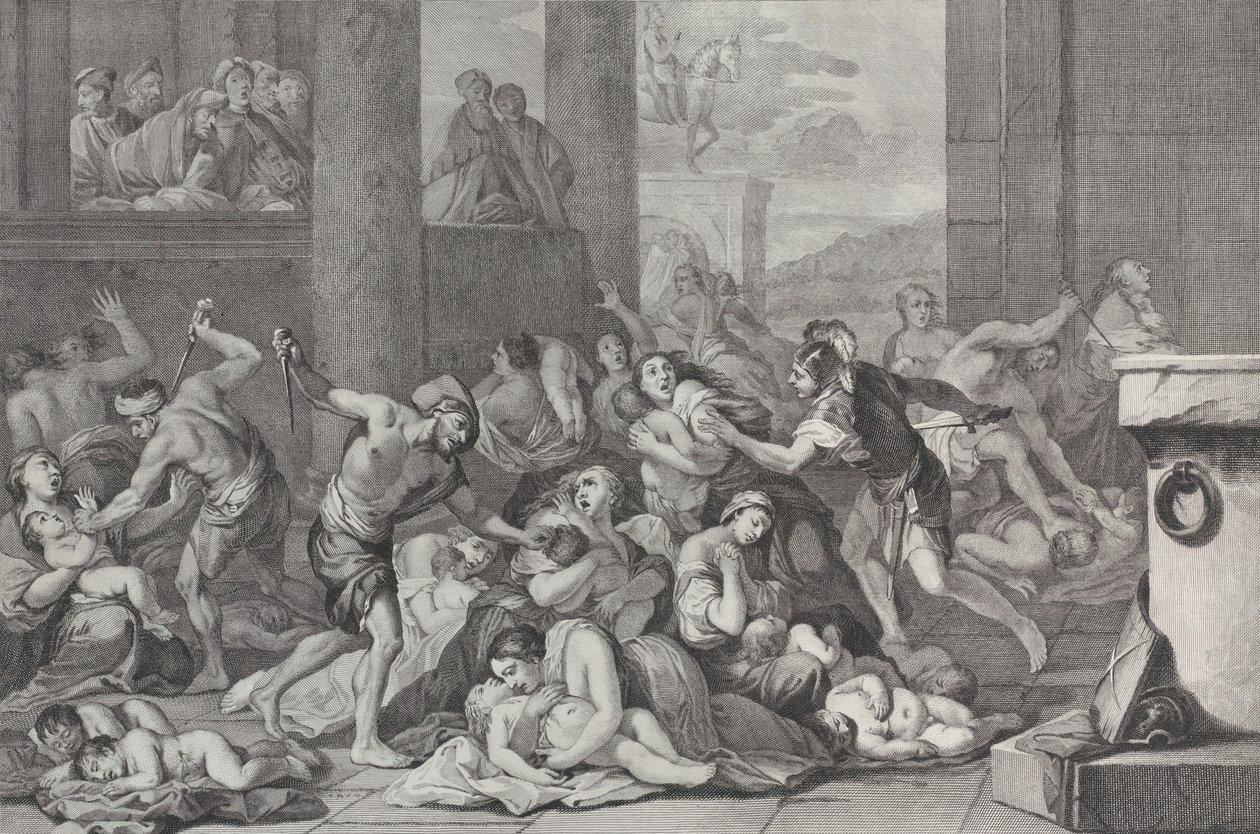 Masakr neviňátek, 1730-50. od Pietro Monaco