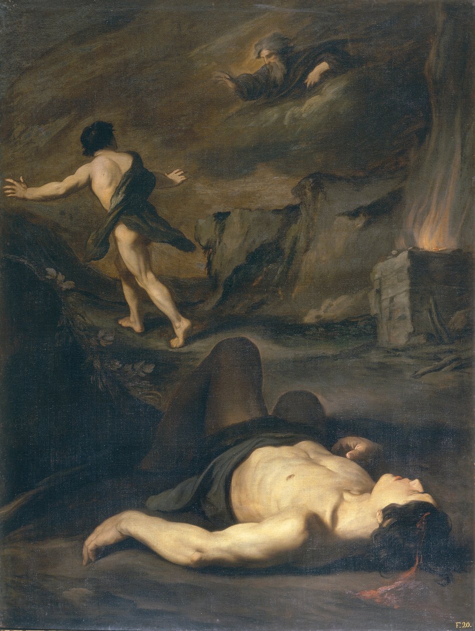 Kain a Ábel od Pietro Novelli