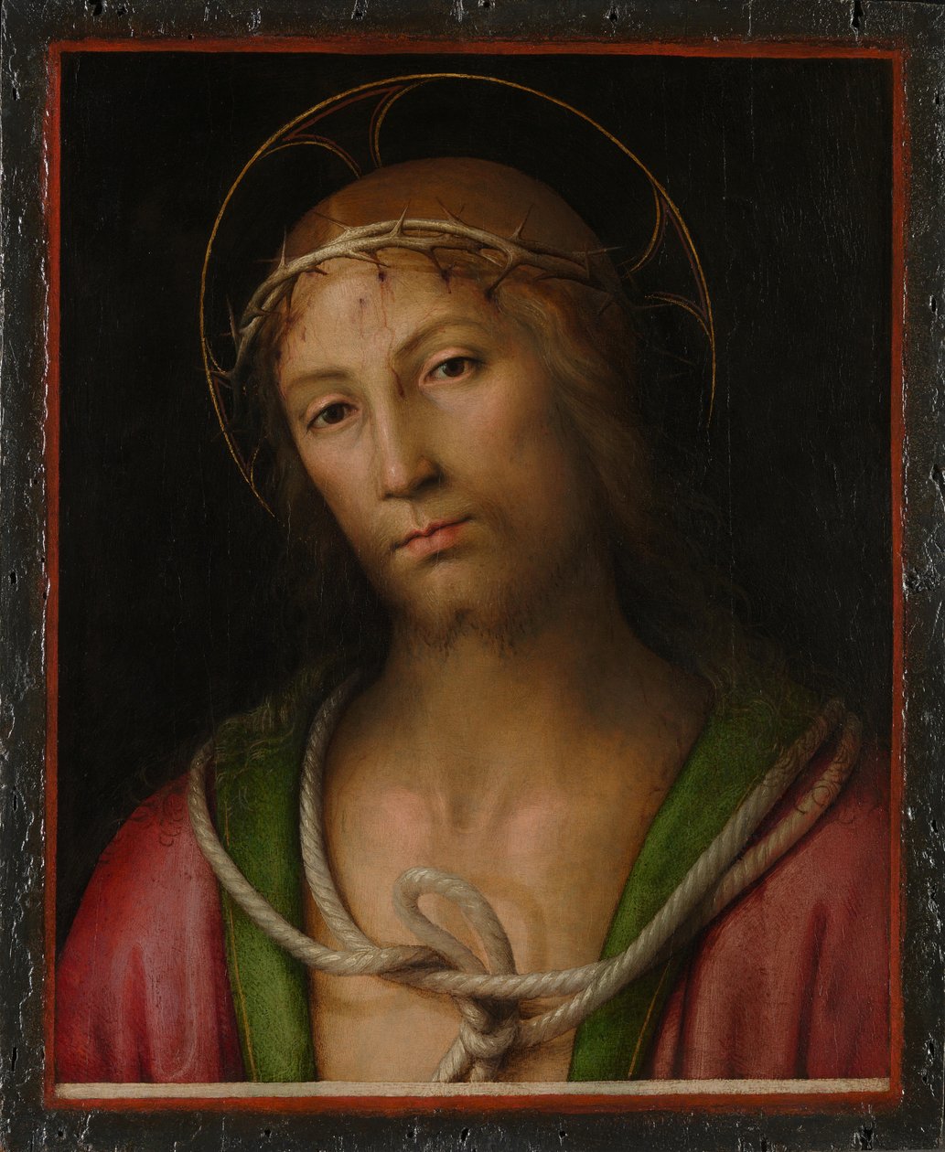 Kristus korunovaný trním, c. 1505 od Pietro Perugino