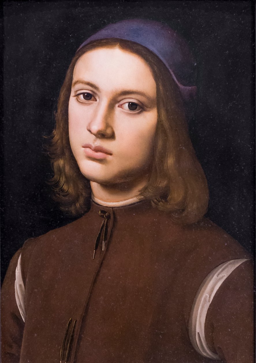 Portrét mladého muže od Pietro Perugino