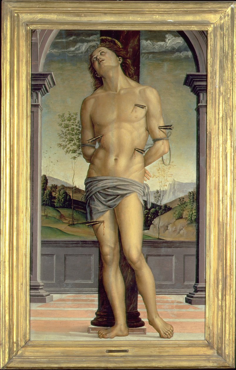 Svatý Šebestián od Pietro Perugino