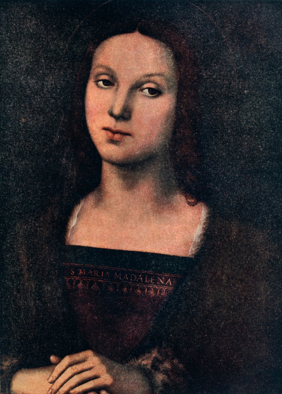 Svatá Marie Magdalena, 1500 c. od Pietro Perugino