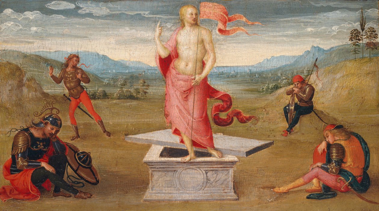 Vzkříšení. od Pietro Perugino