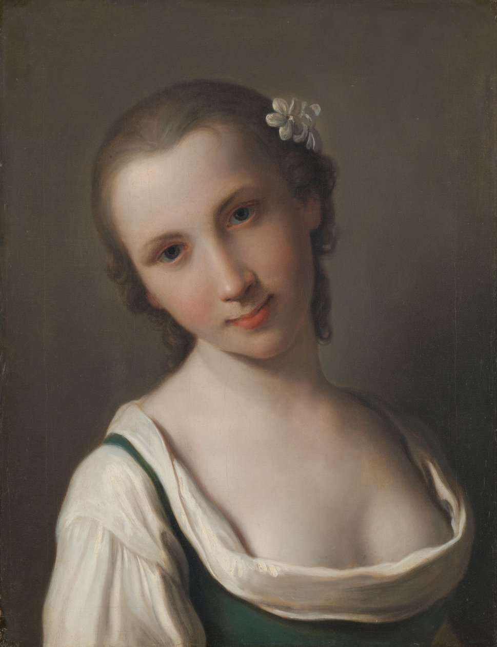 Mladá žena od Pietro Antonio Rotari