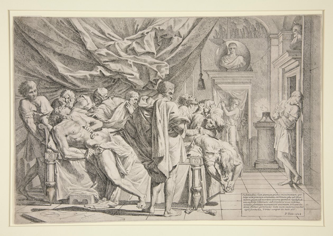 Catova smrt od Pietro Testa