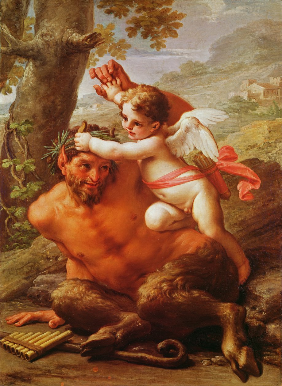 Amor a Pan od Pietro da Cortona