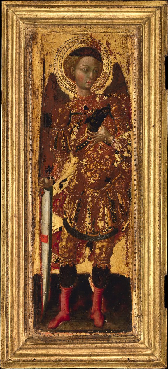 Svatý Michael, polovina 30. let 14. století. od Pietro di Giovanni d