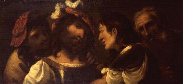 Bravi a starý muž od Pietro the Elder Muttoni