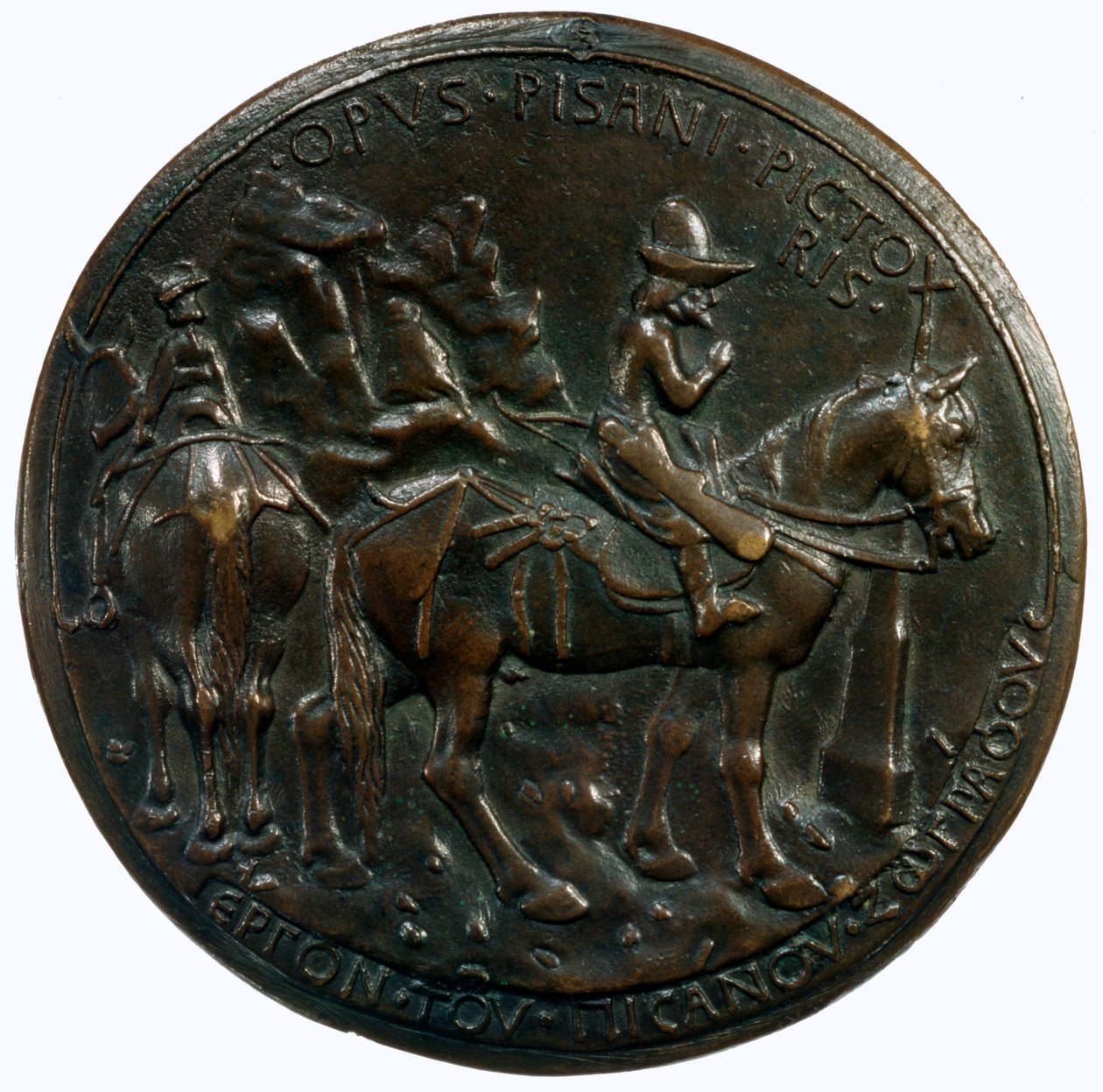 Jan VIII, c1415-1455 od Antonio Pisanello