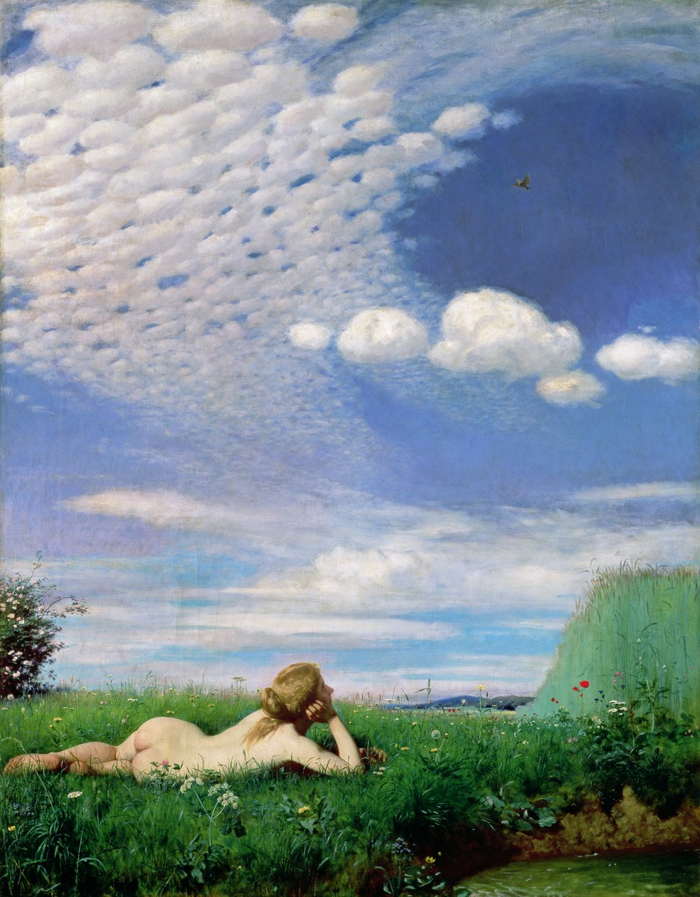 Skřivánek, 1882 od Pál Szinyei Merse