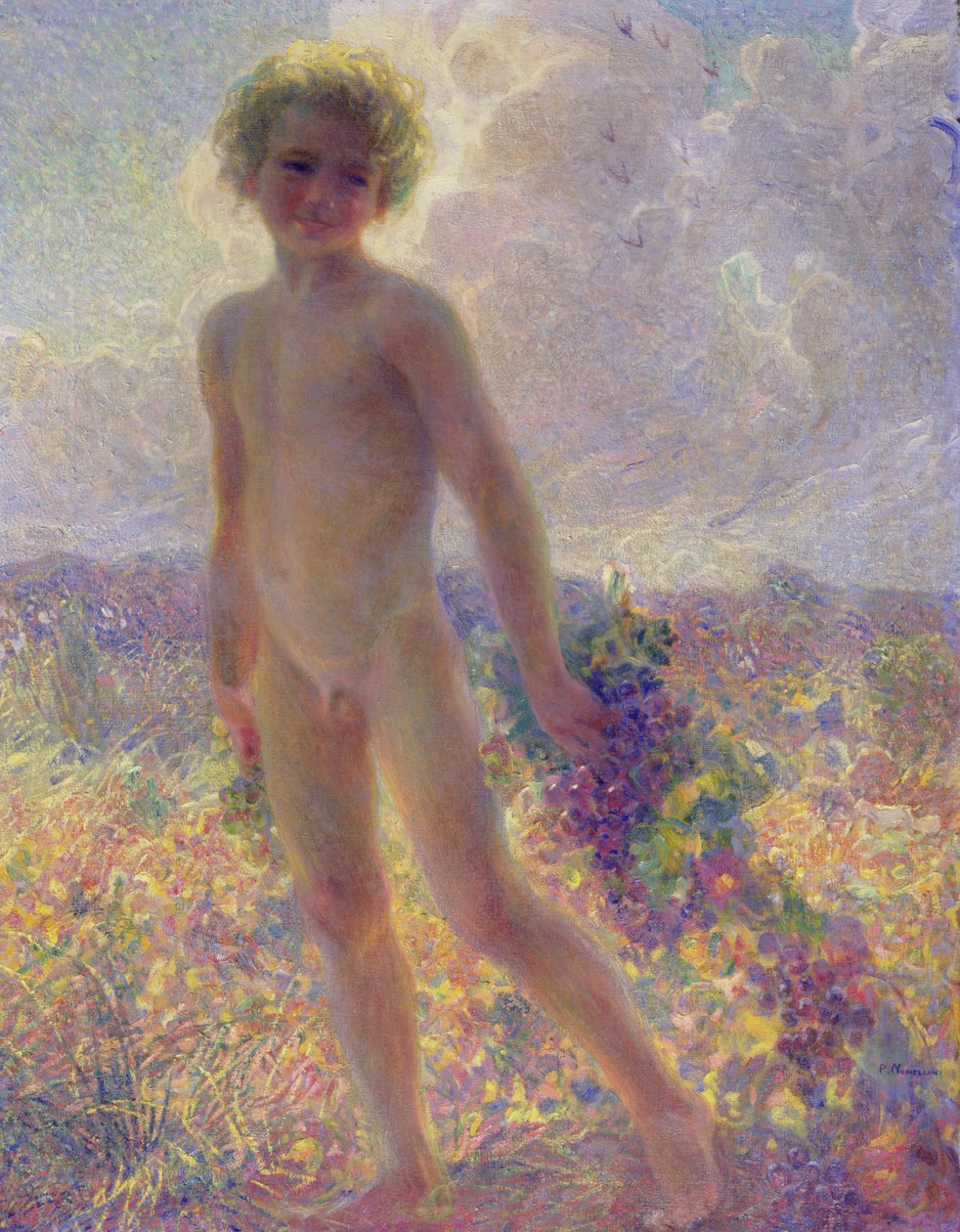 Mladý Bacchus, 1910 od Plinio Nomellini