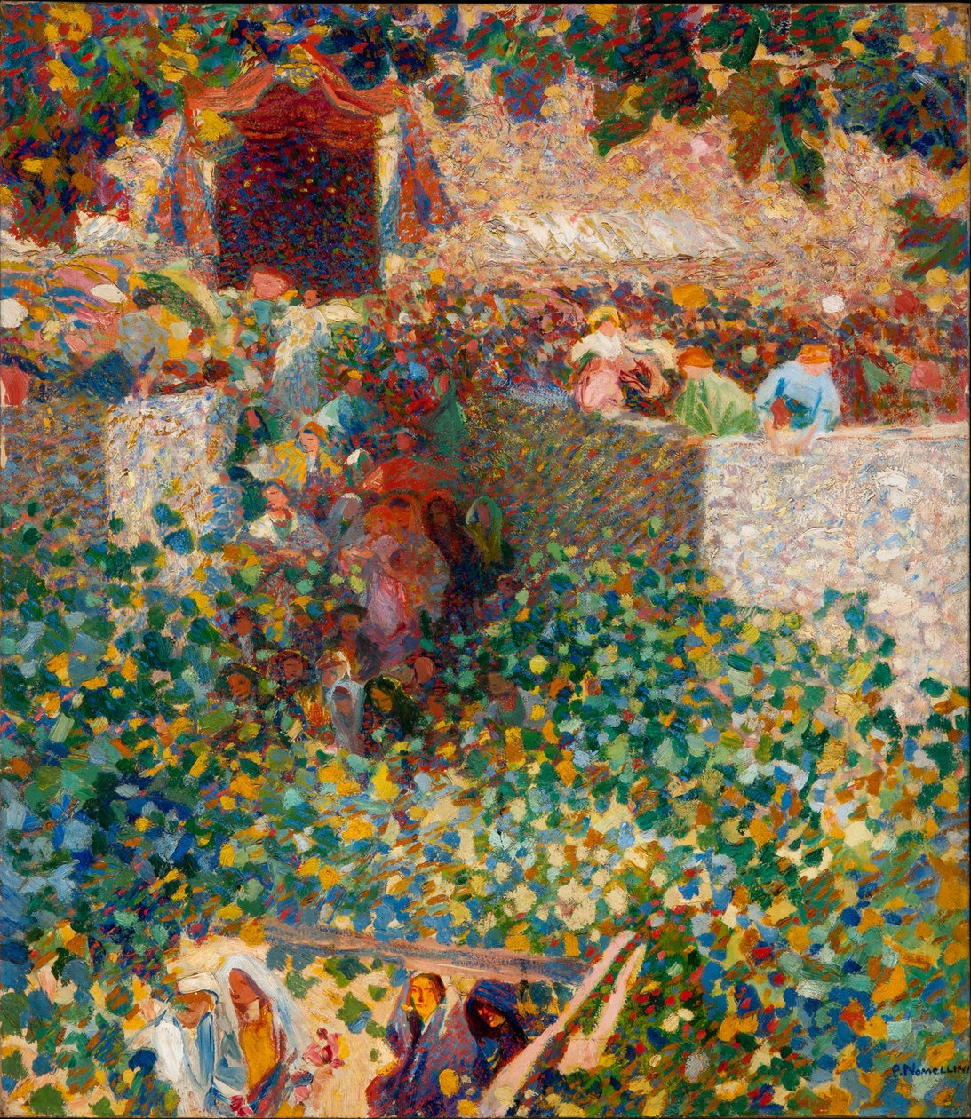 Vesnické slavnosti, 1912-1913. od Plinio Nomellini