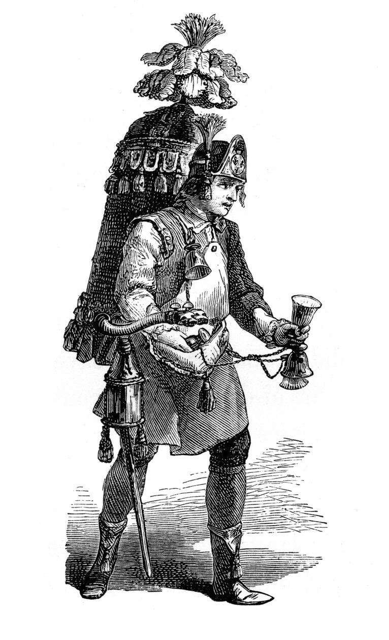 Obchodník s bylinkovým čajem, 1885. od Poisson