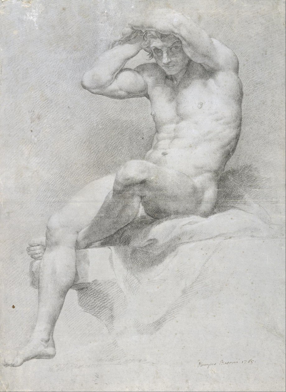 Akademický akt od Pompeo Girolamo Batoni