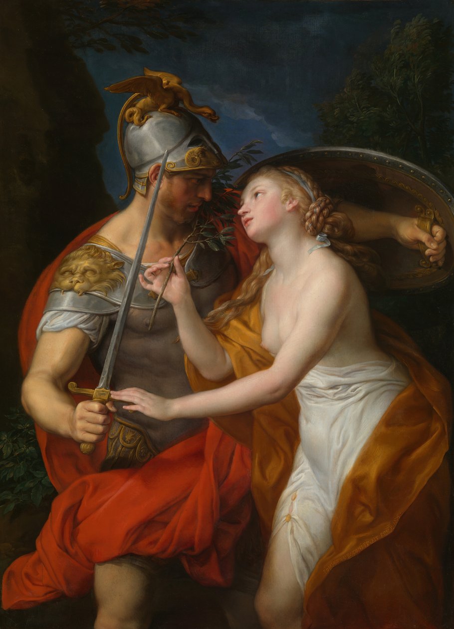 Alegorie míru a války, 1776. od Pompeo Batoni