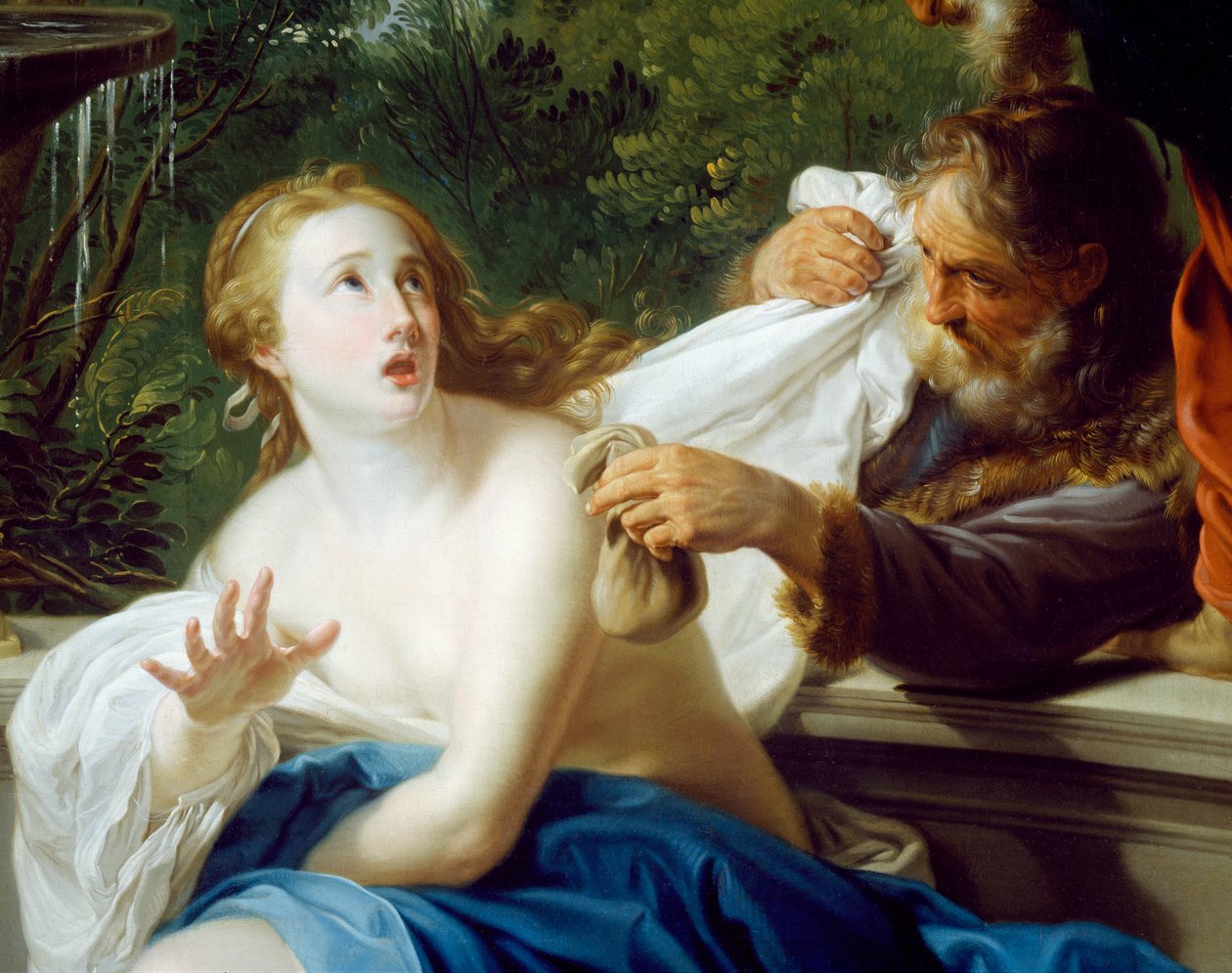 Cudná Susanna od Pompeo Girolamo Batoni