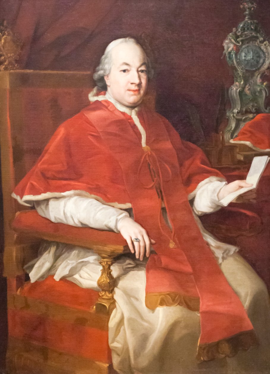 Portrét Pia VI od Pompeo Girolamo Batoni