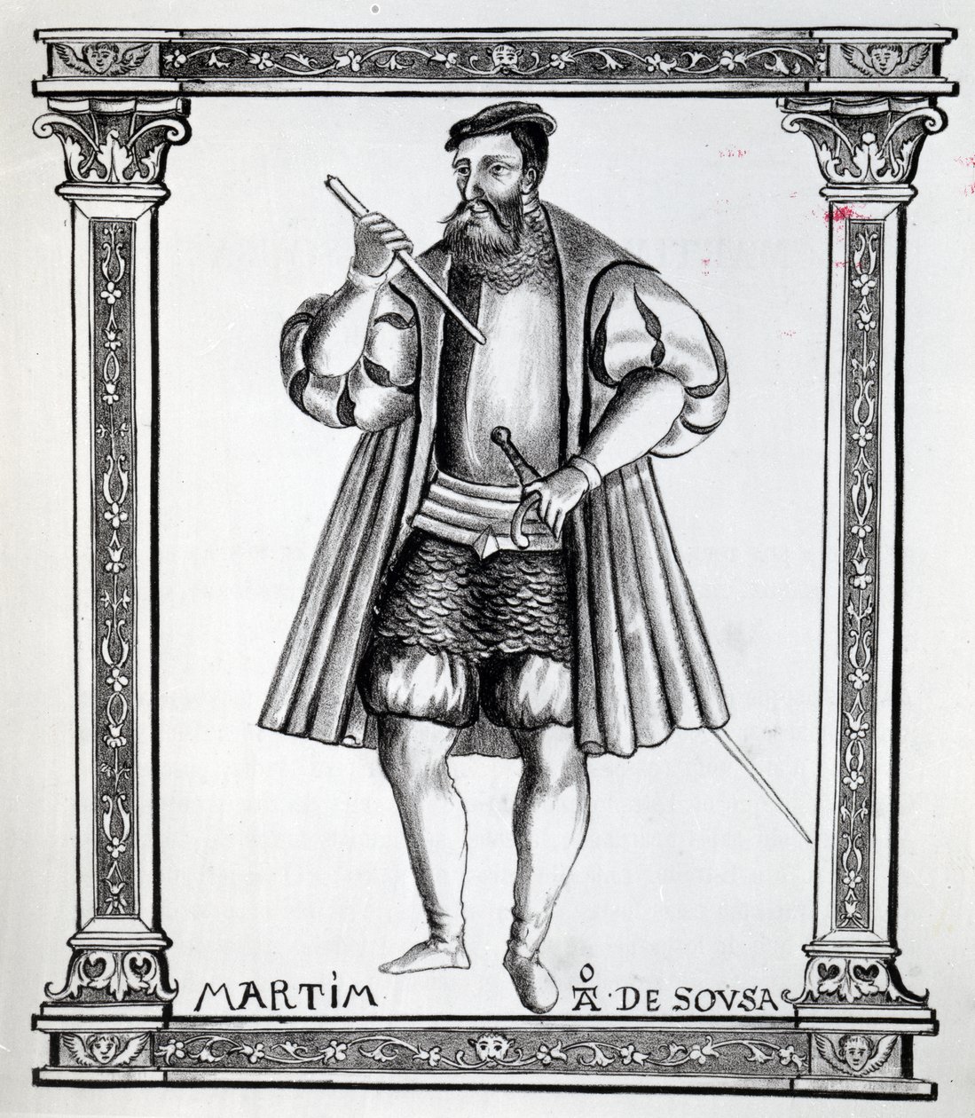 Martim da Sousa, ilustrace k 