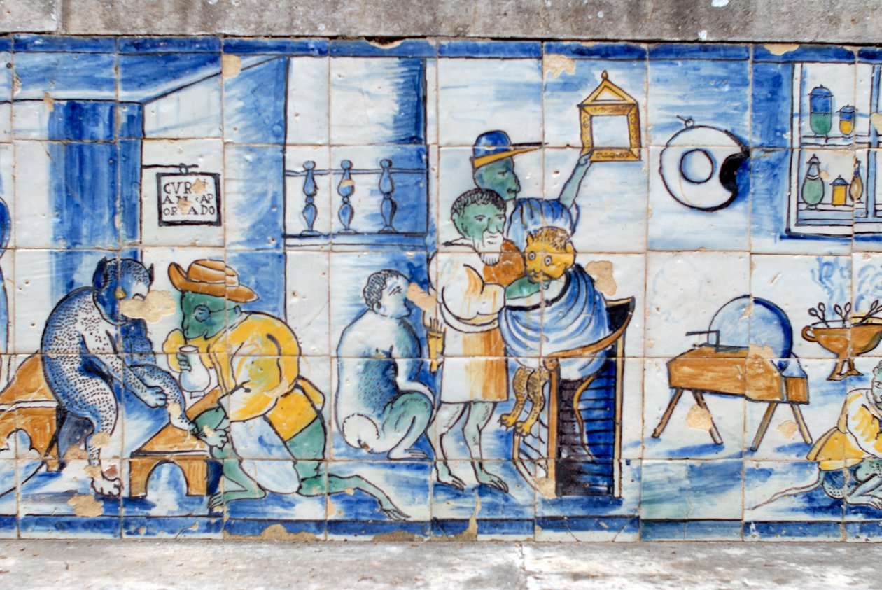 Vzorované obklady (keramické dlaždice) od Portuguese School