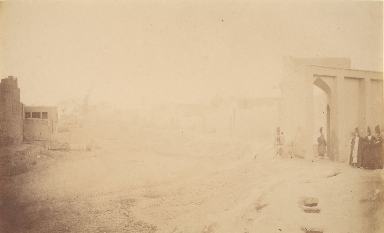 [Pohled na TABRIZ], 40.–60. léta 19. století. od Possibly by Luigi Pesce.
