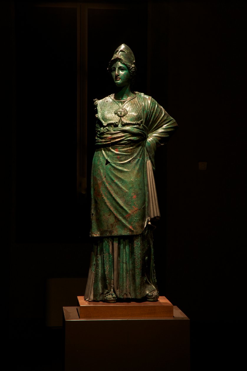 Minerva z Arezzo (bronz) od Praxiteles