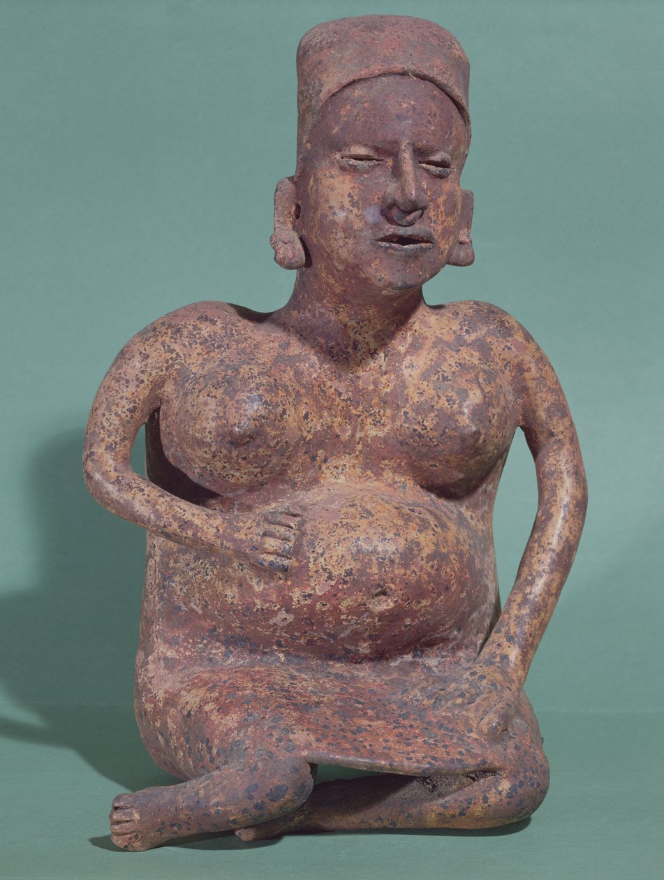 Těhotná žena (keramika) od Pre Columbian