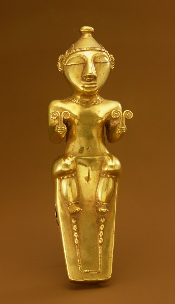 Limetka Quimbaya, z Kolumbie (tumbaga zlato) od Pre Columbian