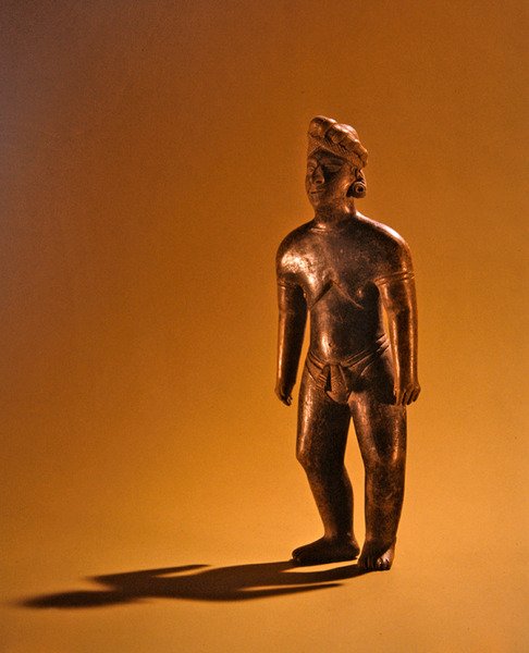 Stojící postava, Colima Culture (keramika) od Pre Columbian Pre Columbian
