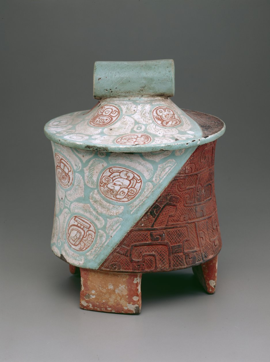Stativová nádoba s deskovými nohami (keramická) od Pre Columbian Pre Columbian