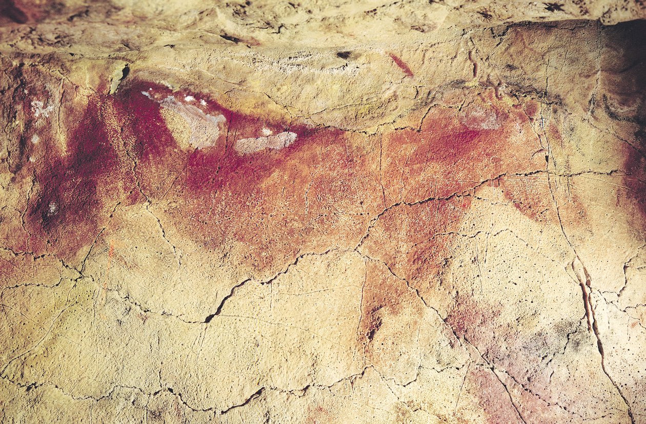 Znázornění zvířete, cca 15 000 př. n. l. (jeskynní malba) od Prehistoric