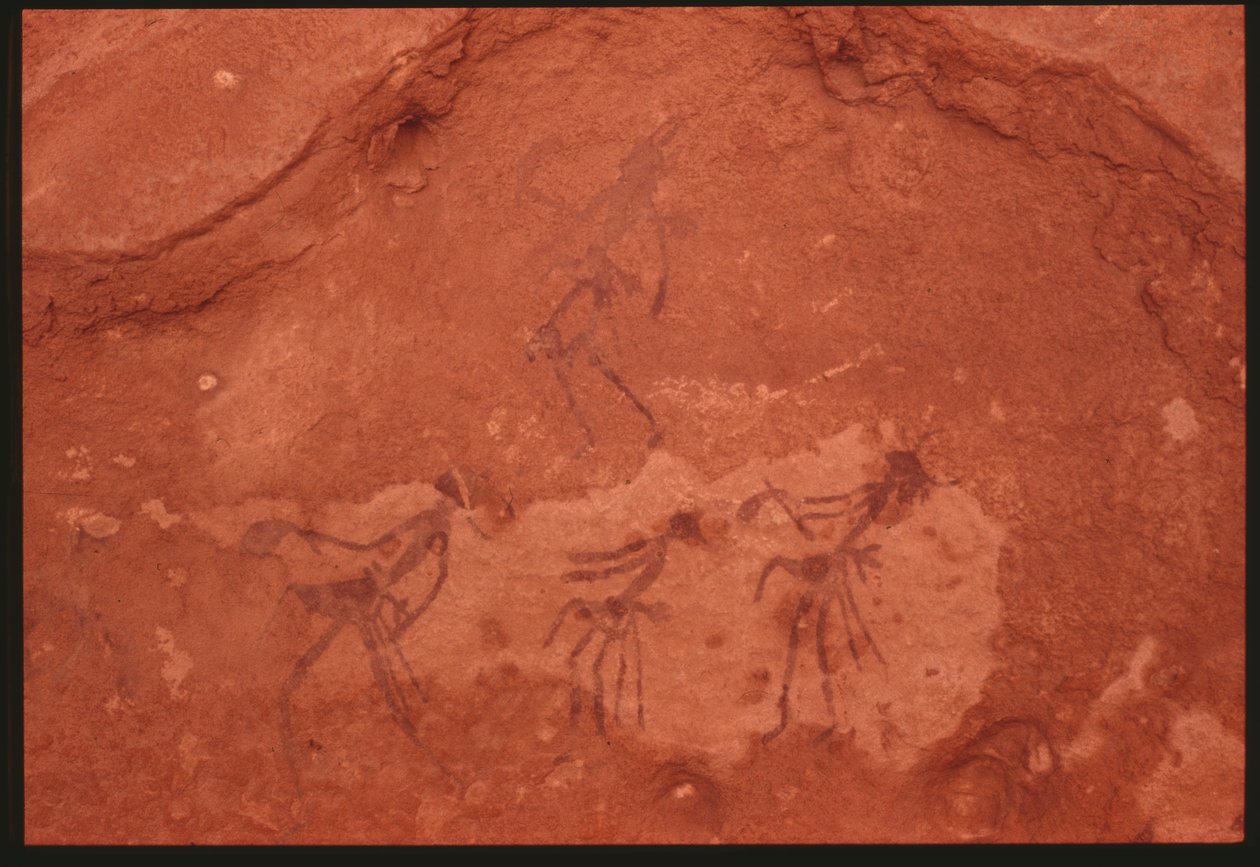 Lidské postavy (skalní malba) od Prehistoric