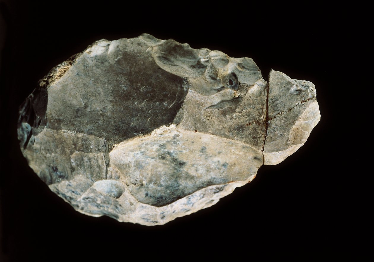 Oboustranný křemen, svrchní paleolit (křemen) od Prehistoric Prehistoric