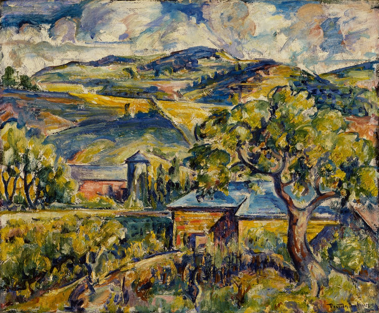 Maine Landscape, c.1917-21 od William Preston Dickinson