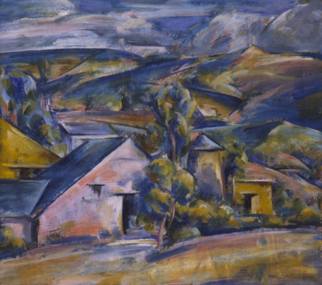 The Hills, ca. 1919. od Preston Dickinson