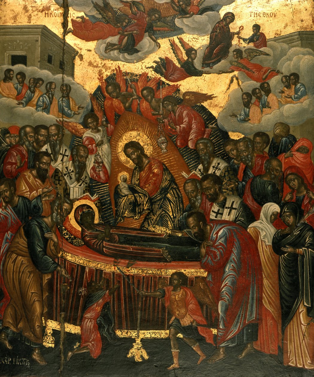 Dormition of the Virgin od Priest Victor