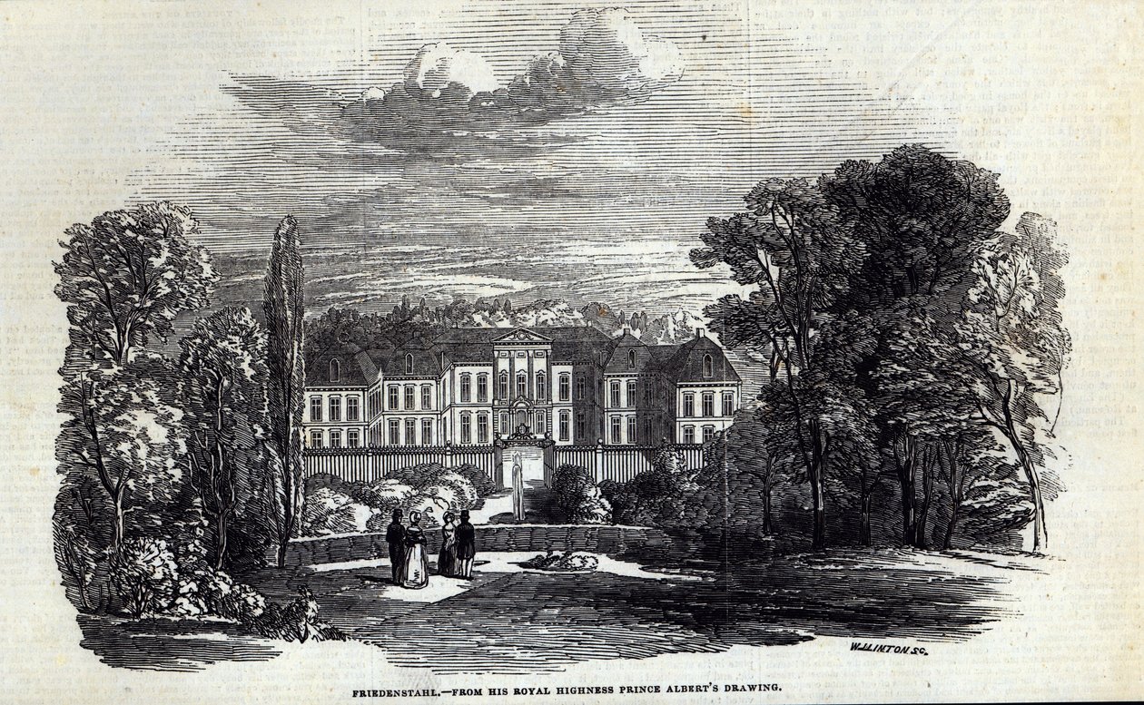 Friedenstahl, vyrytý W.J. Lintonem, z „The Illustrated London News“, 30. srpna 1845 od Prince Albert of Saxe Coburg and Gotha