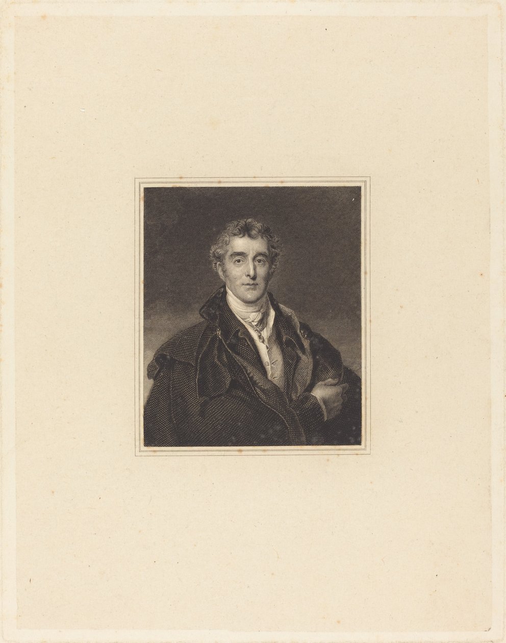 Portrét gentlemana od Probably British 18th Century