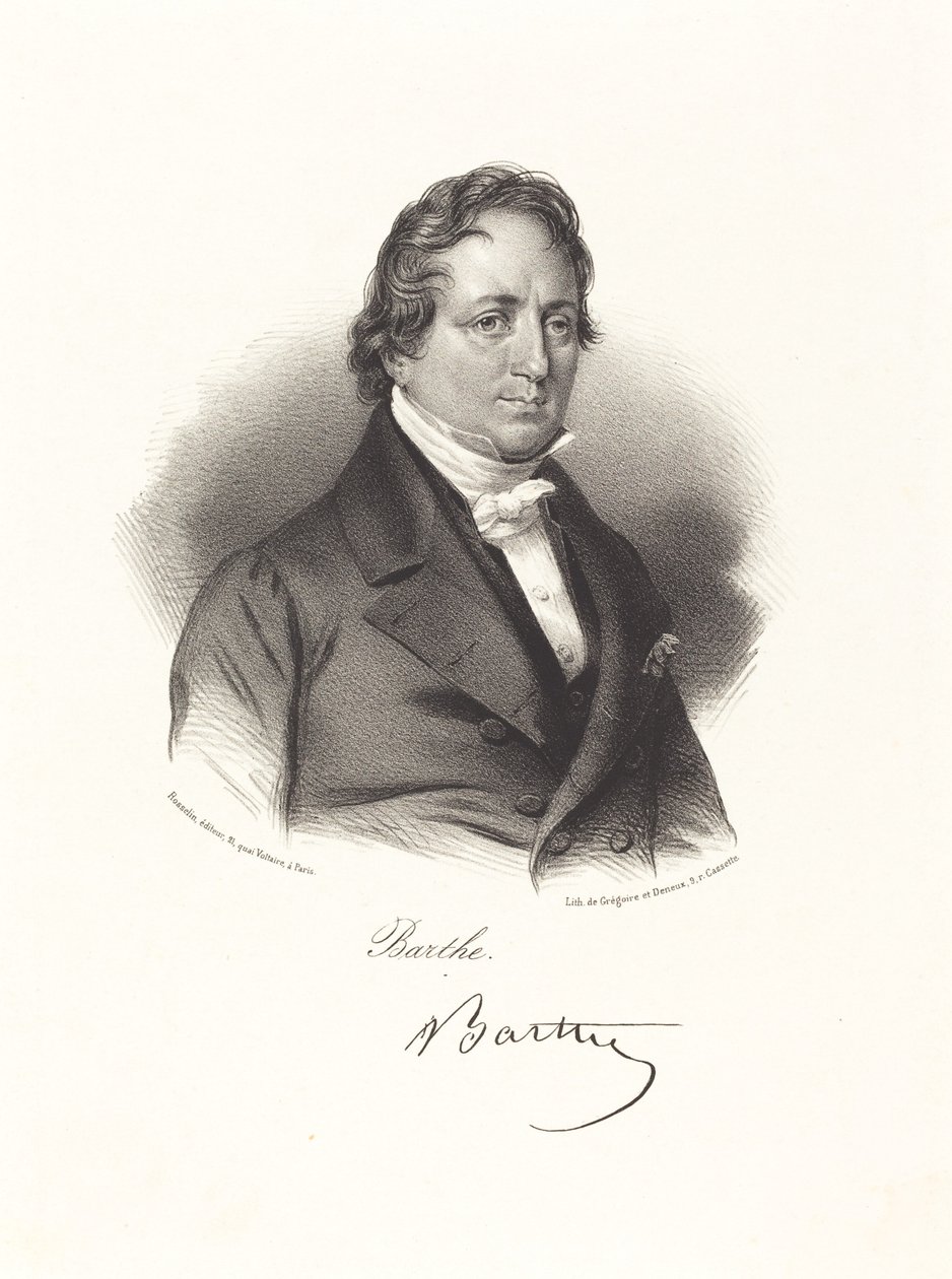 Barthe od Probably French 19th Century
