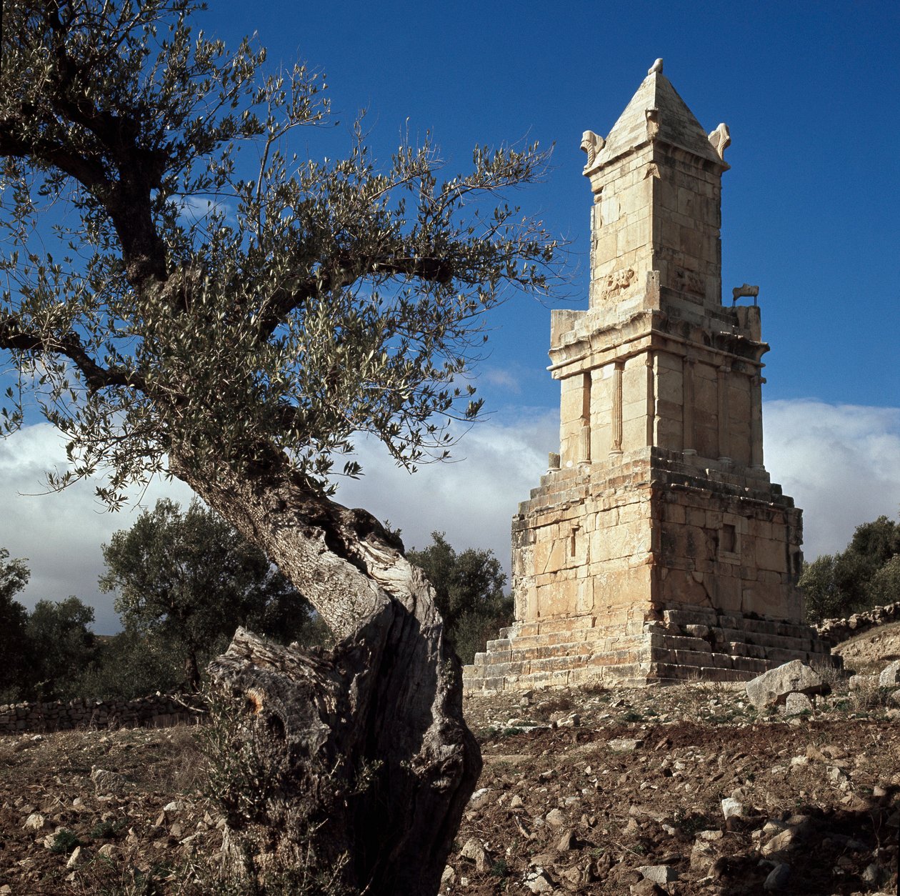 Libyjsko-punské mauzoleum od Punic Punic