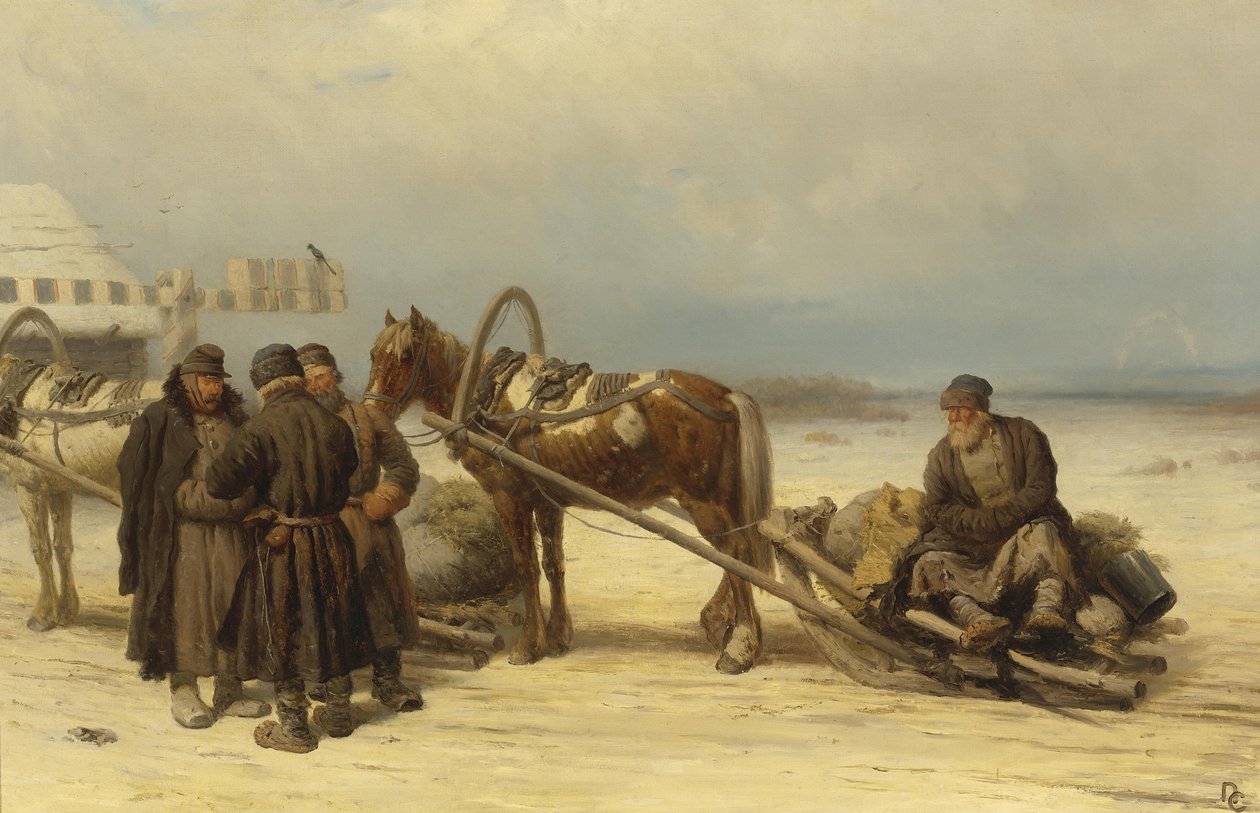 U Brány od Pyotr Petrovich Sokolov