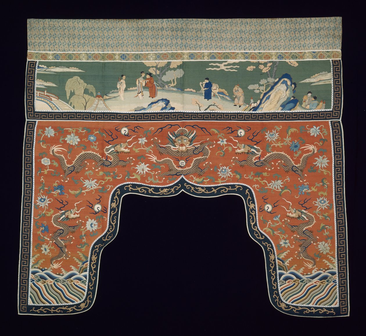Valance, 1799 od Qing Dynasty Chinese School