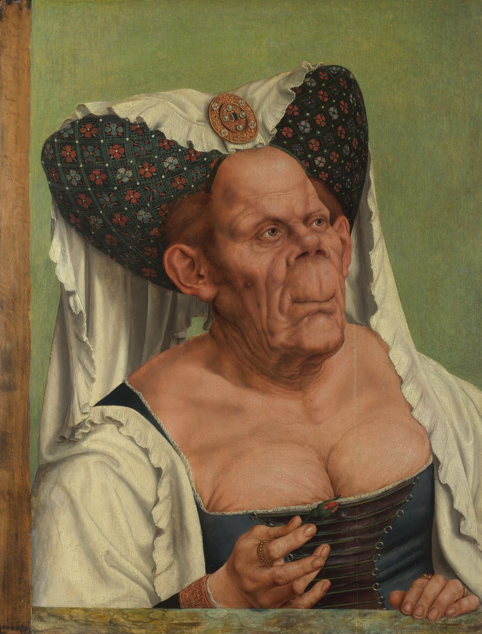Groteskní stará žena od Quentin Matsys