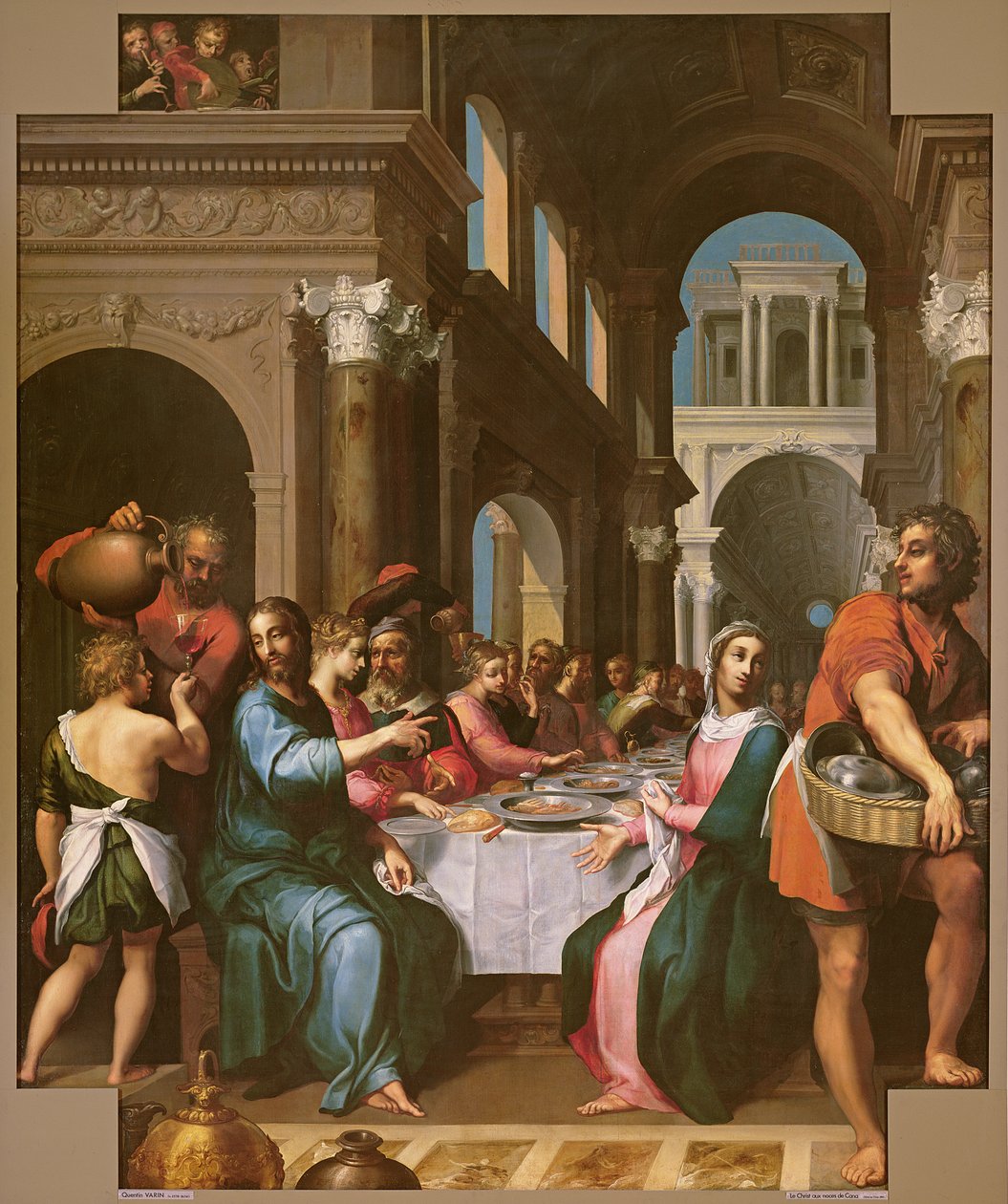 Manželství v Káně, kolem 1618-20 od Quentin Varin