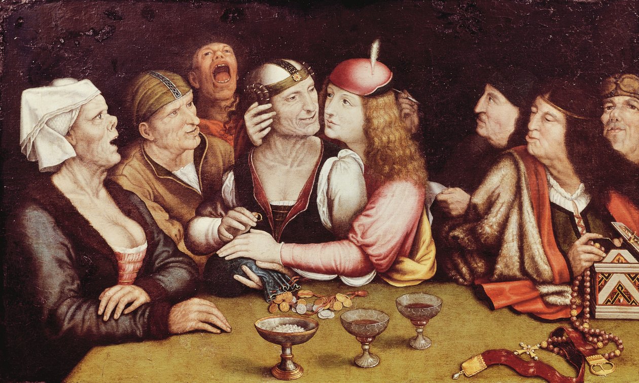 Manželská smlouva od Quentin Massys or Matsys