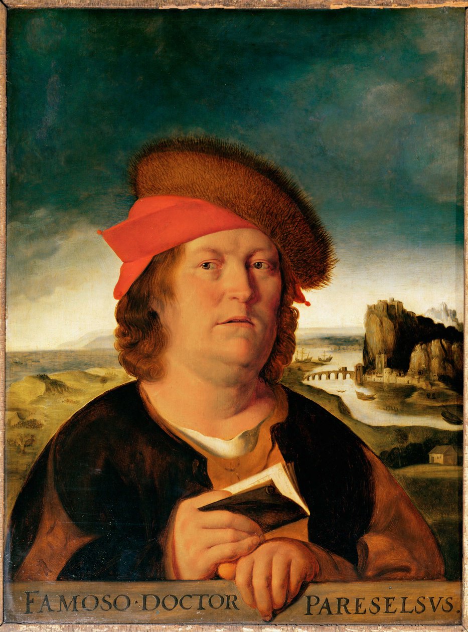 Paracelsus, lékař a filozof ... od Quentin Metsys
