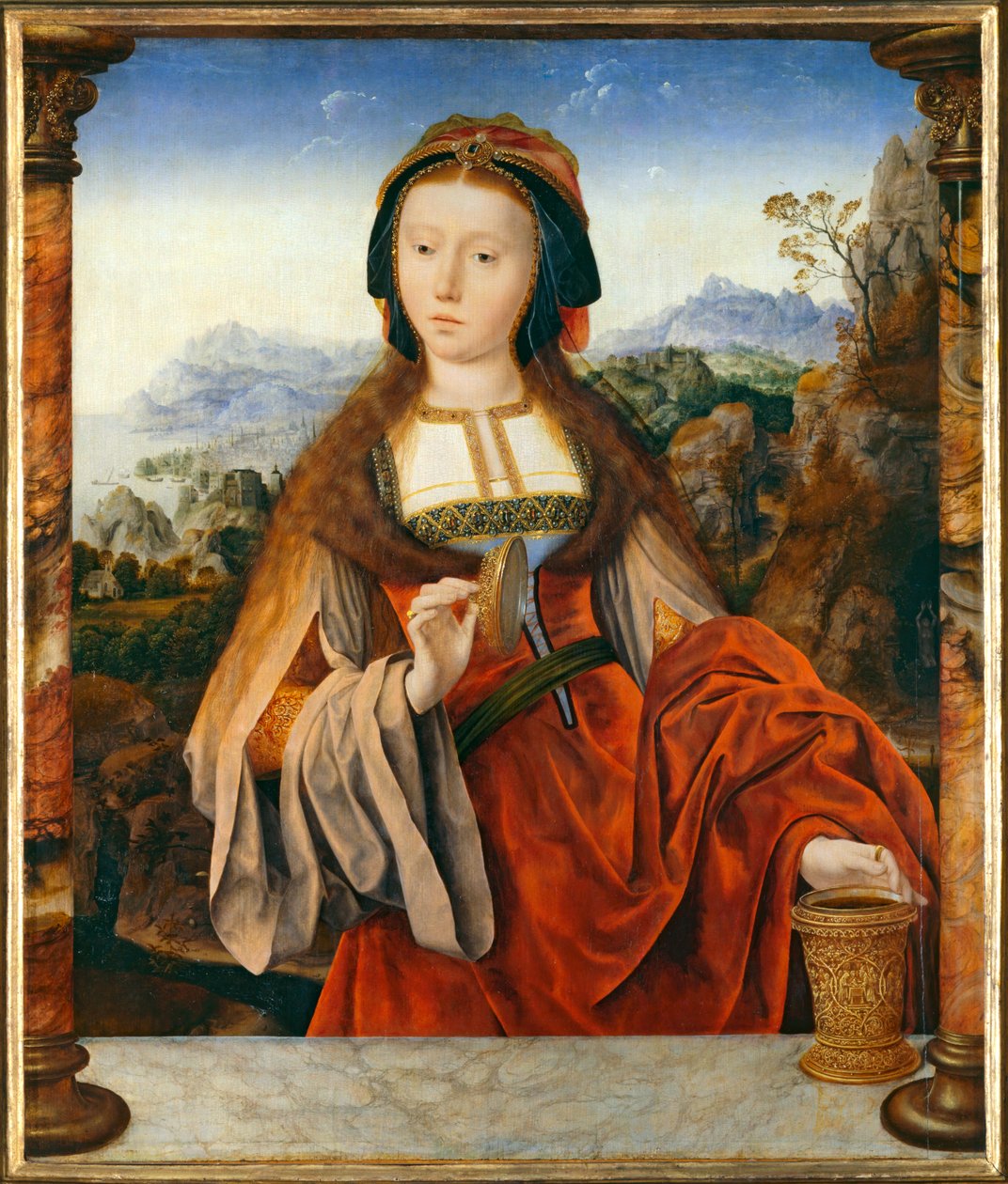 Sainte Madeleine - Svatá Marie Magdaléna... od Quentin Metsys