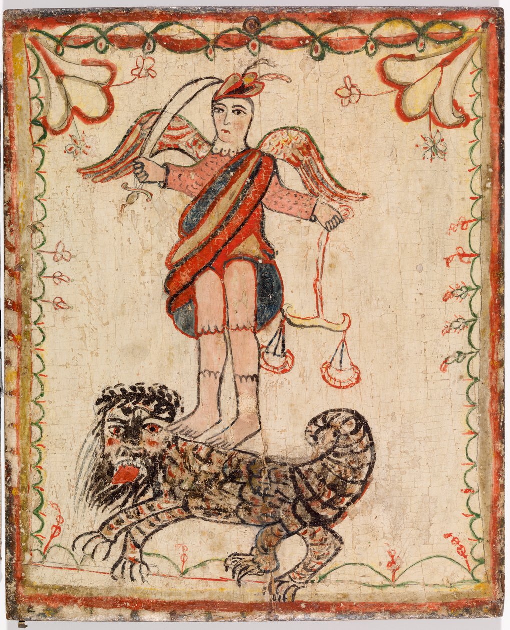 Saint Michael (Saint Michael) od Quill Pen Santero