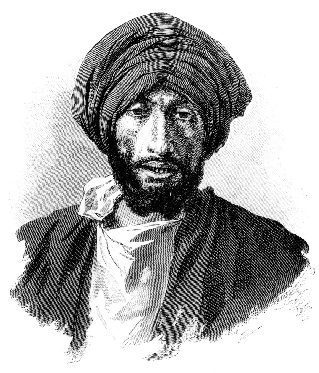 Copte, Egypt, 1880 od R. Brandamour